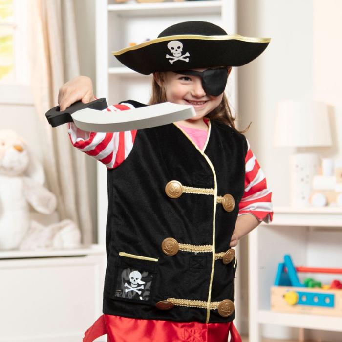 MND - MND Kostymset Role Play Costume Set Pirate