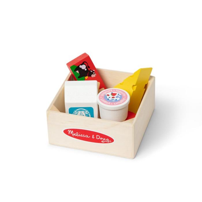 MND - MND Leksak Wooden Food Groups Play Set - Dairy Trä