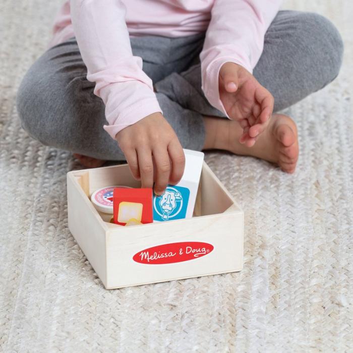 MND - MND Leksak Wooden Food Groups Play Set - Dairy Trä