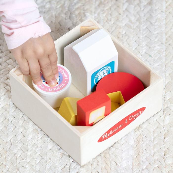 MND - MND Leksak Wooden Food Groups Play Set - Dairy Trä