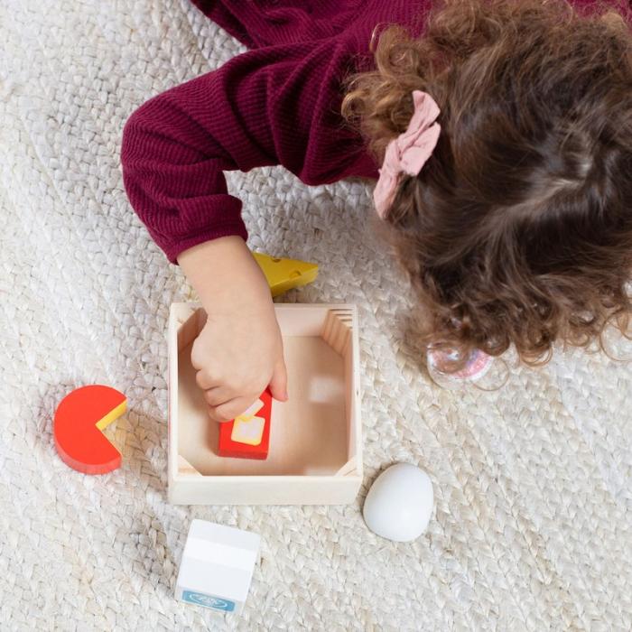 MND - MND Leksak Wooden Food Groups Play Set - Dairy Trä