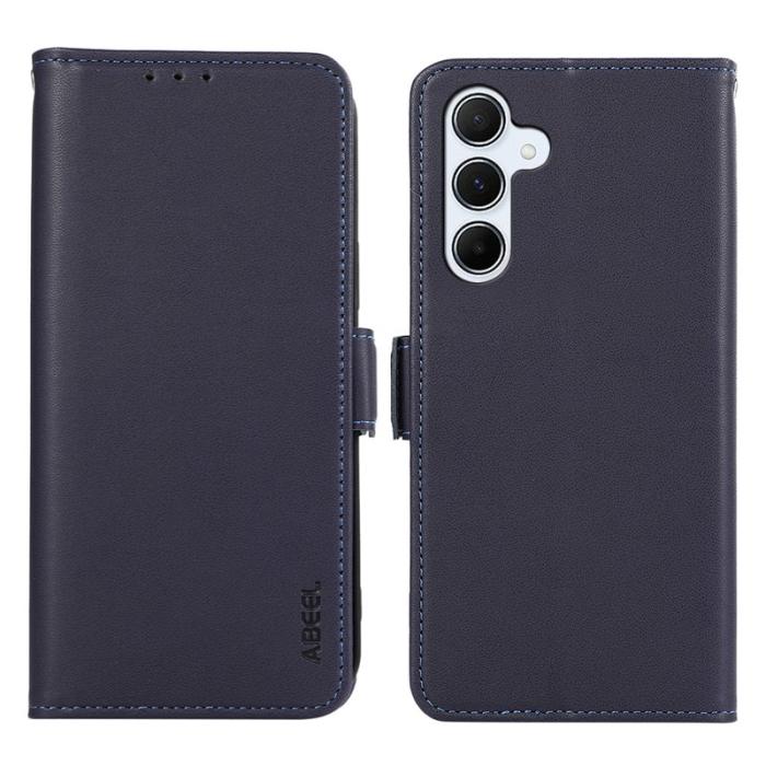 ABEEL - ABEEL Plånboksfodral för Samsung Galaxy S26 Plus Konstläder RFID - Blå