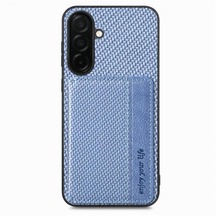 OEM - Mobilfodral för Samsung Galaxy S26 Plus Konstläder RFID - Blå