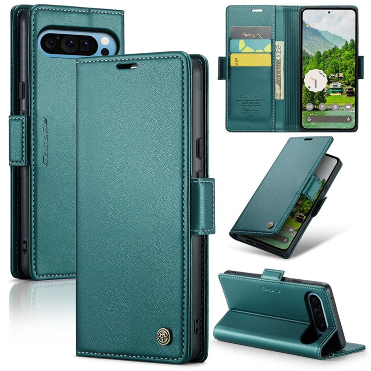 Caseme Google Pixel 9 Pro XL Plånboksfodral 023 - Grön | 2353 | AlltMobil