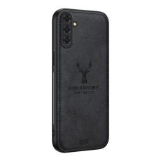 OEM - Mobilskal f&ouml;r Samsung Galaxy S26 Konstl&auml;der - Svart
