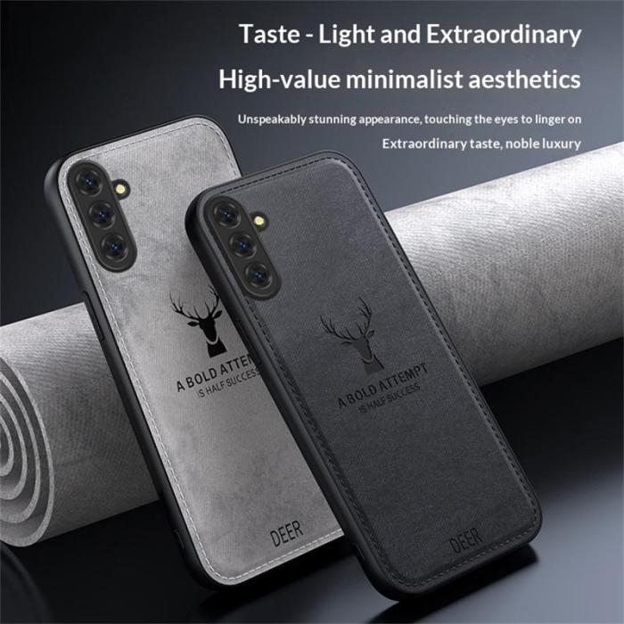 OEM - Mobilskal för Samsung Galaxy S26 Konstläder - Svart