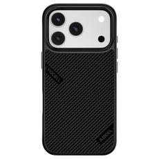 ABEEL - ABEEL CF-Lyocell Mobilskal till iPhone 17 Pro MagSafe Microfiber Svart