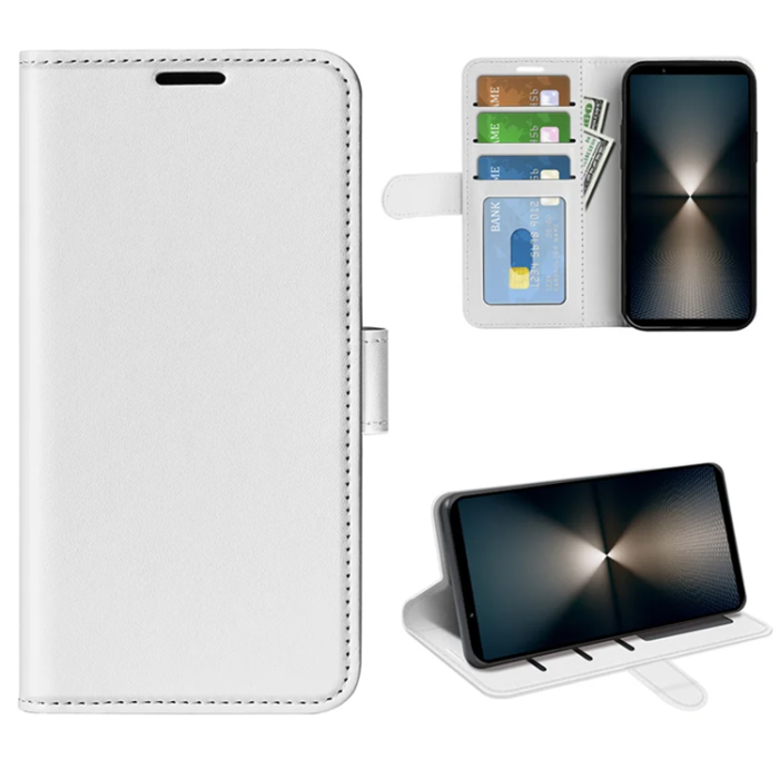 A-One Brand - Sony Xperia 1 VII Plånboksfodral Crazy Horse Texture - Vit