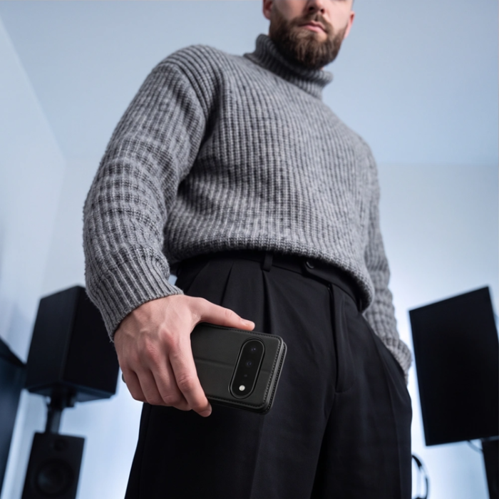 Tech-Protect - Tech-Protect Plånboksfodral För Google Pixel 11 Pro XL - Svart