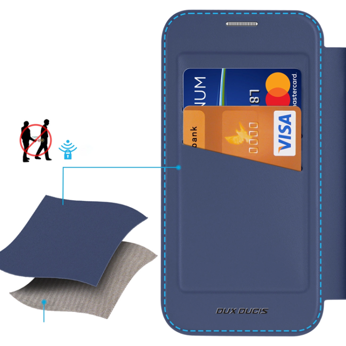Dux Ducis - Dux Ducis Galaxy A36 5G/A56 5G Plånboksfodral Skin X Pro - Blå