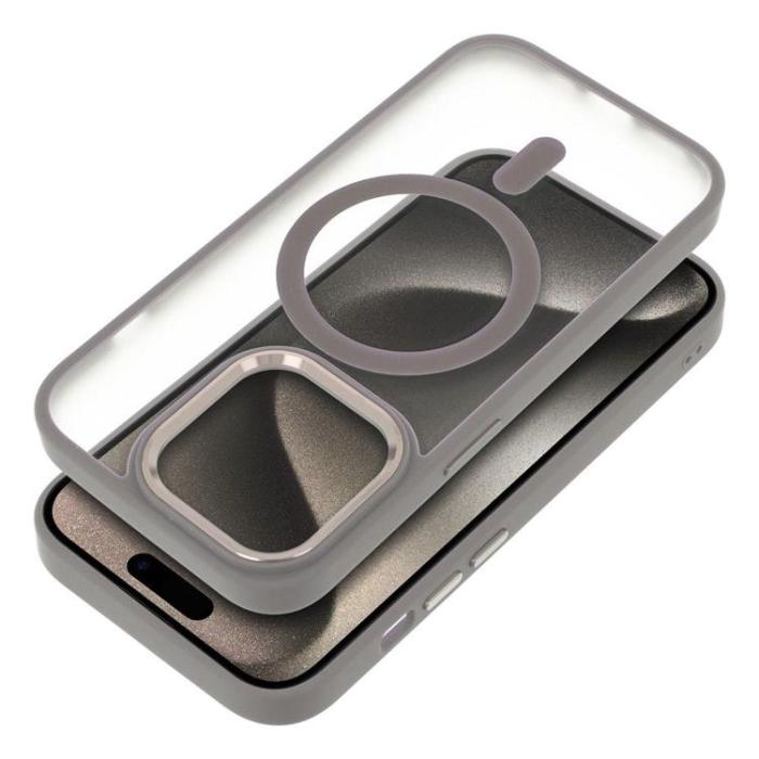 OEM - iPhone 15 Pro Max Mobilskal Magsafe Matte - Grå