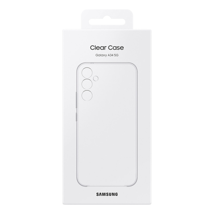 Samsung - Samsung Galaxy A34 5G Mobilskal Clear Gel - Transparent