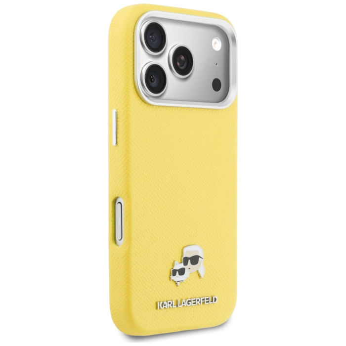 KARL LAGERFELD - Karl Lagerfeld Mobilskal till iPhone 18 Pro Max/17 Pro Max MagSafe Karl - Gul