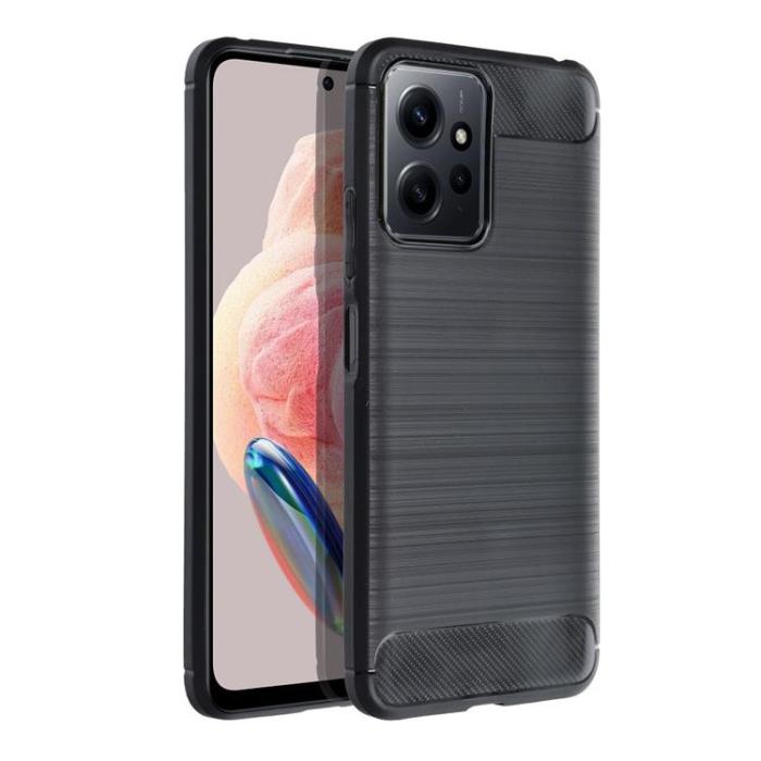 OEM - Xiaomi Redmi Note 12 Pro Plus Mobilskal Carbon - Svart