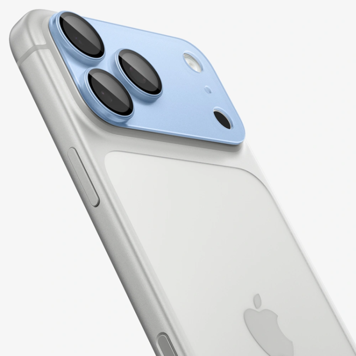 Spigen - Spigen Härdat Glas Kameraskydd för iPhone 18 Pro EZ Fit - Ljusblå
