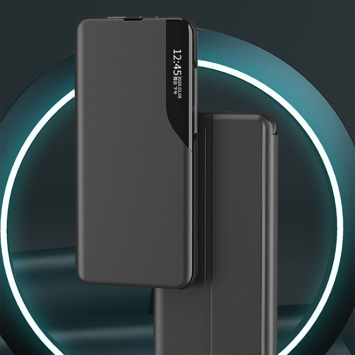 OEM - Xiaomi Redmi Note 11/11S Mobilfodral Eco Läder View - Svart