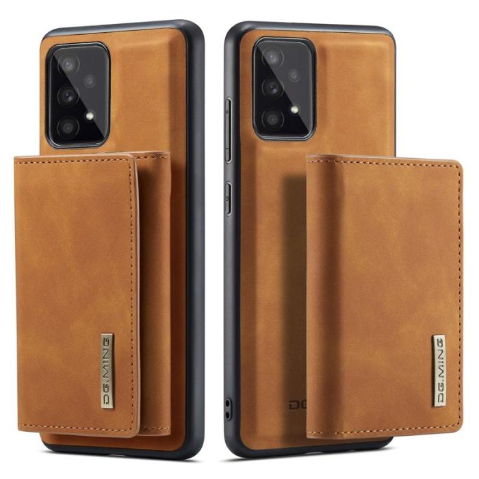 DG.MING - DG.MING Konstläder Plånboksfodral för Samsung Galaxy A53 5G - Brun