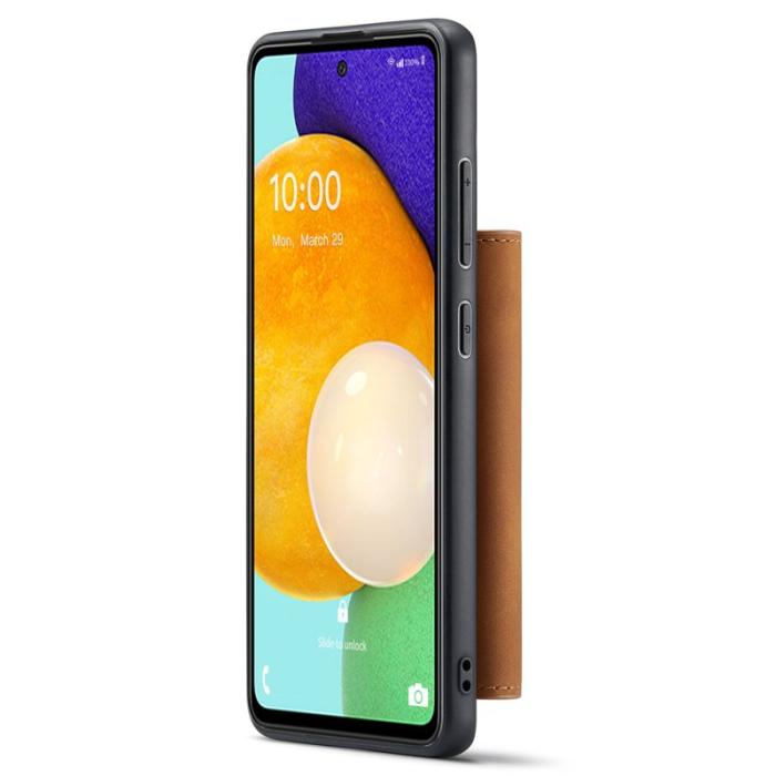DG.MING - DG.MING Konstläder Plånboksfodral för Samsung Galaxy A53 5G - Brun