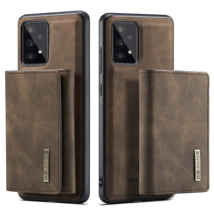DG.MING - DG.MING Konstläder Plånboksfodral för Samsung Galaxy A53 5G - Brun