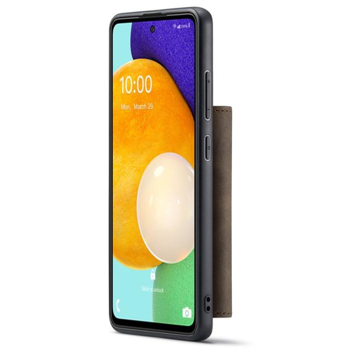 DG.MING - DG.MING Konstläder Plånboksfodral för Samsung Galaxy A53 5G - Brun