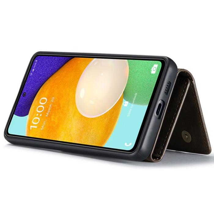 DG.MING - DG.MING Konstläder Plånboksfodral för Samsung Galaxy A53 5G - Brun
