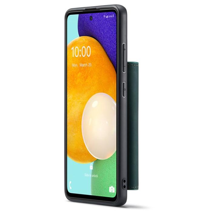 DG.MING - DG.MING Konstläder Plånboksfodral för Samsung Galaxy A53 5G - Grön