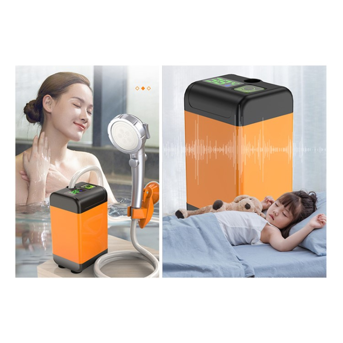 OEM - Elektrisk Dusch för Utomhuscamping 7800mAh med 3 Sprutlägen