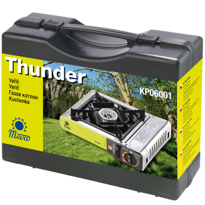 Meva - Meva THUNDER PRO 2kW Gascampingspis