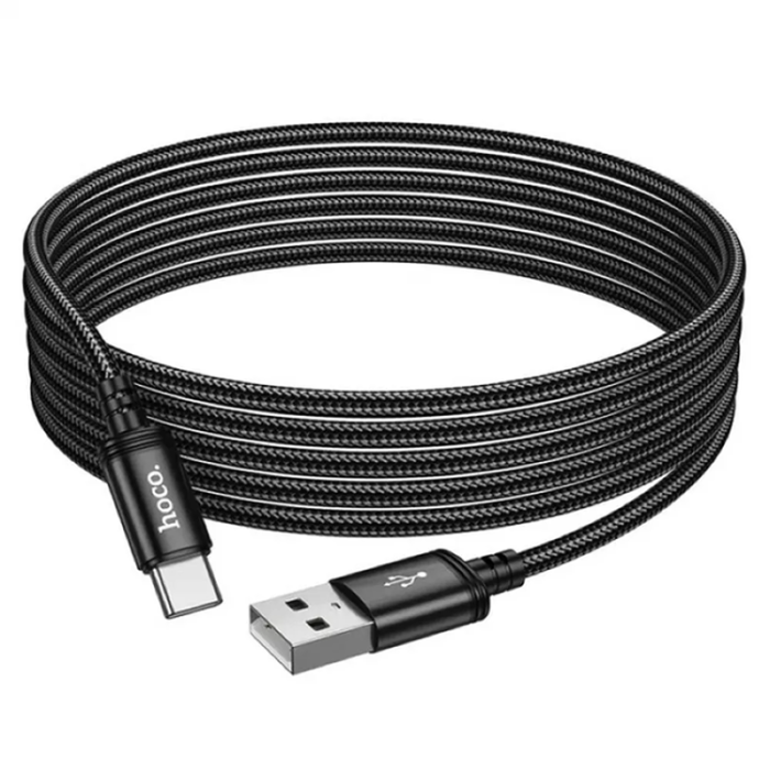 Hoco - HOCO USB-A till USB-C Kabel 3A X91 3 m black
