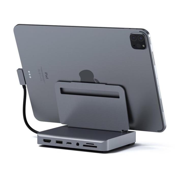 Satechi - Satechi Aluminum Stand Hub - Rymdgrå