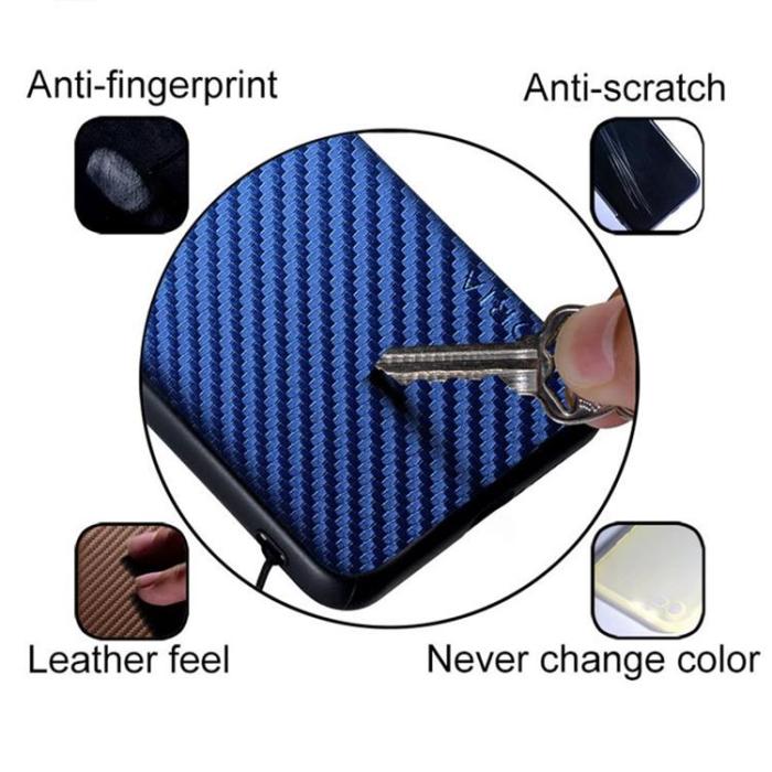 AIORIA - AIORIA Galaxy Z Fold 4 Skal Carbon Fiber - Svart