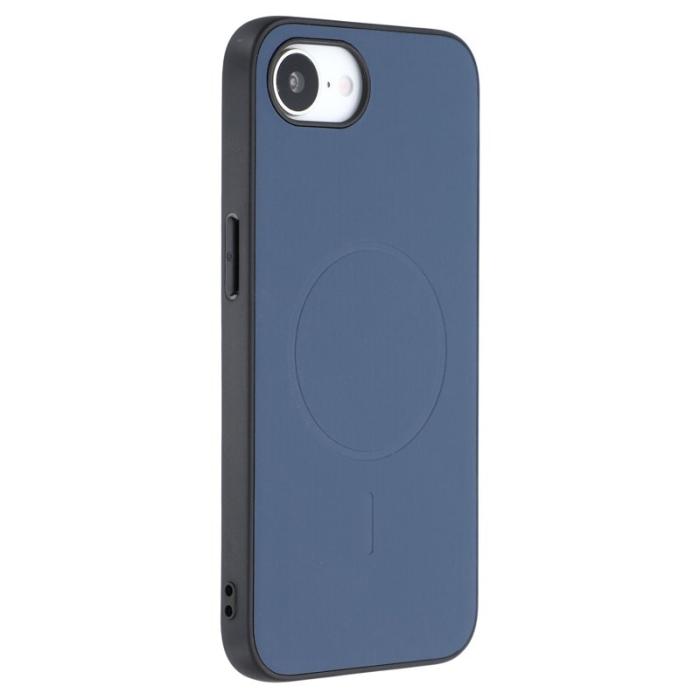 X-Level - X-LEVEL Mobilskal till iPhone 16e MagSafe PC TPU PU Bakcover - Blå