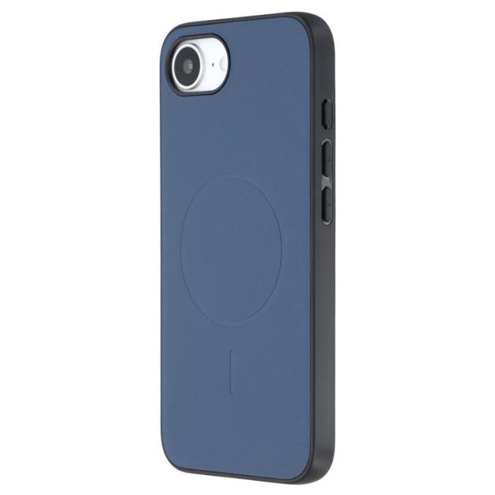 X-Level - X-LEVEL Mobilskal till iPhone 16e MagSafe PC TPU PU Bakcover - Blå