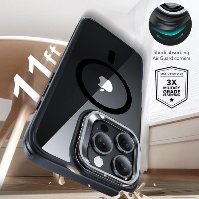 ESR - ESR iPhone 16 Pro Mobilskal Magsafe Halolock Och Härdat Glas