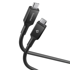 Spigen - Spigen USB-C till USB-C kabel 2m 100W - Svart