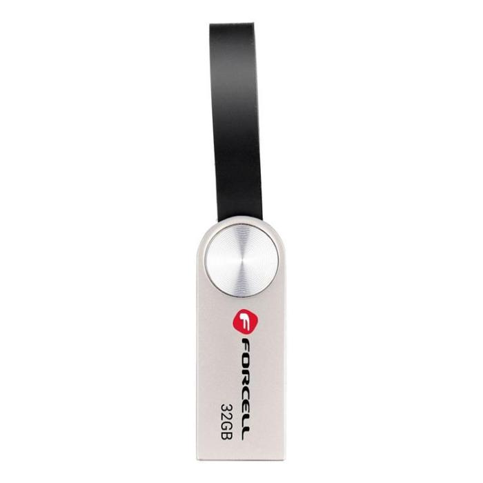 Forcell - Forcell Pendrive 32GB USB 3.2 Gen 1 USB-A F-Data Metal - Silver