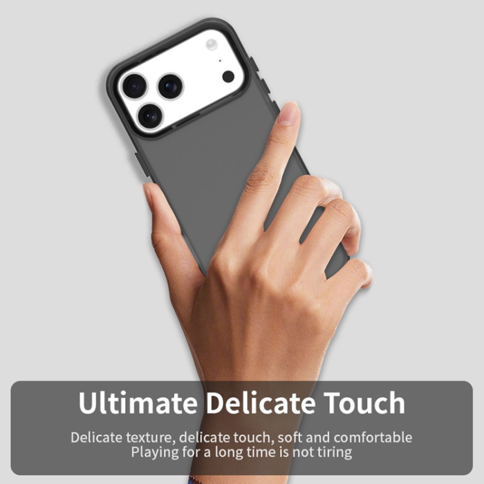 A-One Brand - iPhone 17 Pro Mobilskal Matte Anti-Drop - Svart