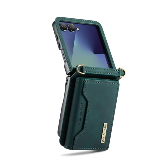 DG.MING - DG.MING Galaxy Z Flip 7 Mobilskal Detachable M2 - Grön