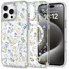 Tech-Protect - Tech-Protect iPhone 16 Pro Mobilskal Magsafe Magmood - Spring Flowers