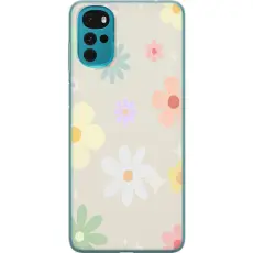 Gustaf - Mobilskal till Motorola Moto G22 med fejdande blommor
