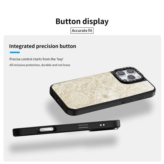 A-One Brand - iPhone 15 Pro Max Mobilskal MagSafe Aluminium Silikon