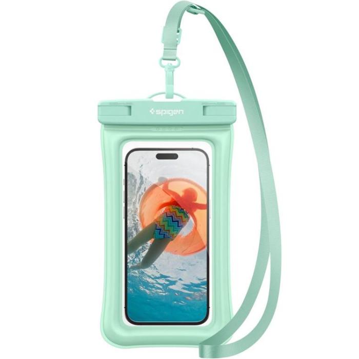 UTGATT - Spigen Vattentätt universalt Mobilfodral - Mint