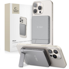 Tech-Protect - Tech-Protect Magsafe Powerbank 5000mAh PB14 LifeMag - Grå