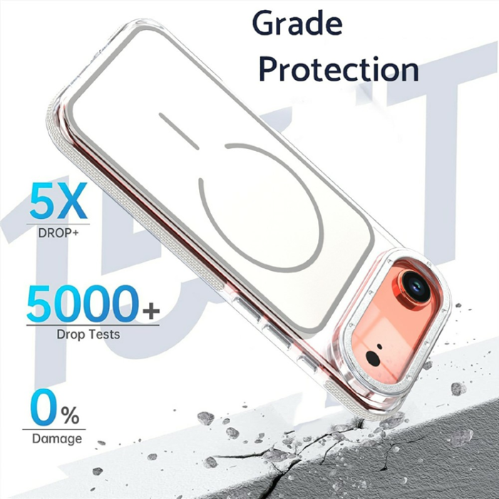 A-One Brand - iPhone Air Mobilskal MagSafe Dual Färg Shockproof