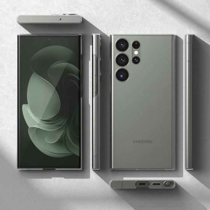 UTGATT - Ringke Galaxy S23 Ultra Mobilskal Slim Matte - Clear