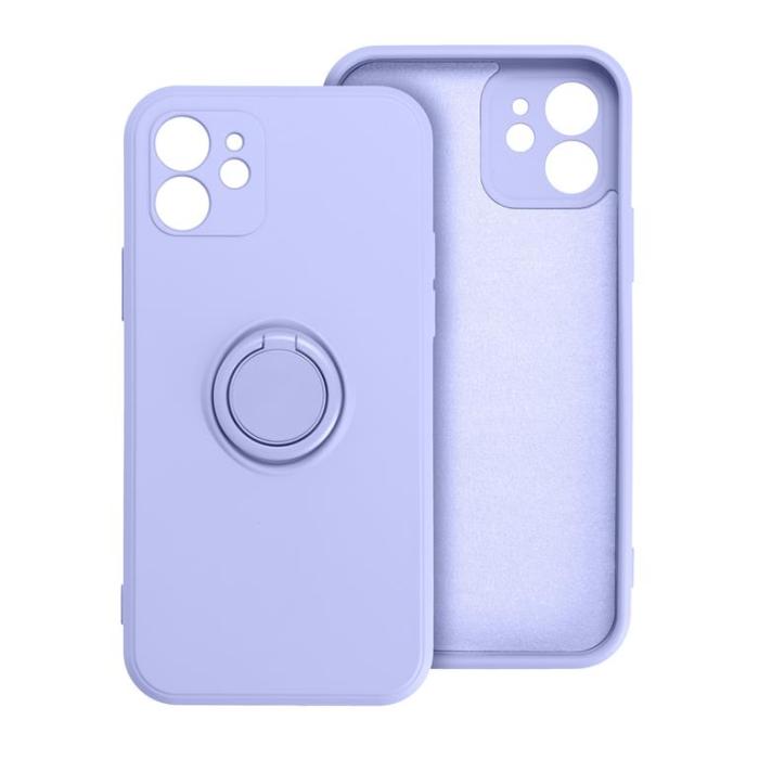 Forcell - Forcell iPhone 7/8/SE (2020/2022) Skal Silikon Ring - Violett