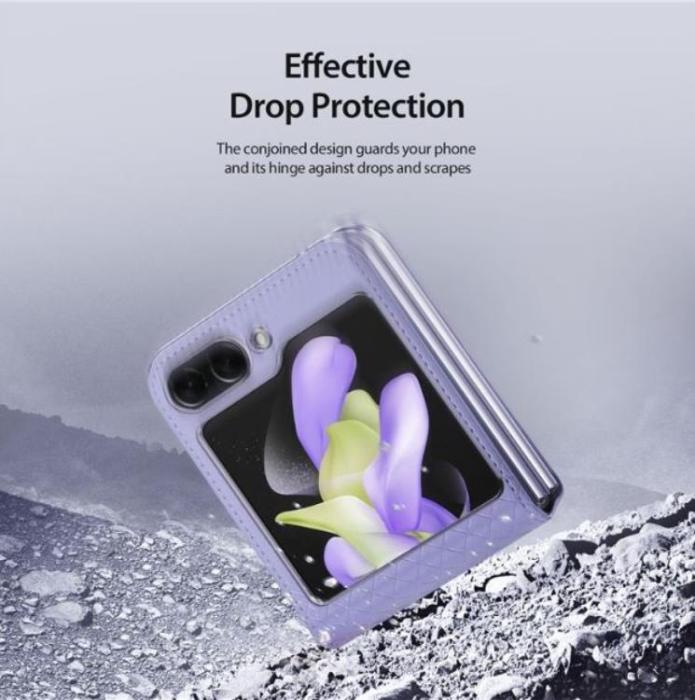 Dux Ducis - Dux Ducis Galaxy Z Flip 5 Mobilskal Bril - Lila