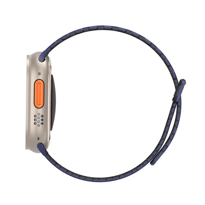 Dux Ducis - Dux Ducis Apple Watch 44/45/46/49mm Armband KJ Nylon - Blå