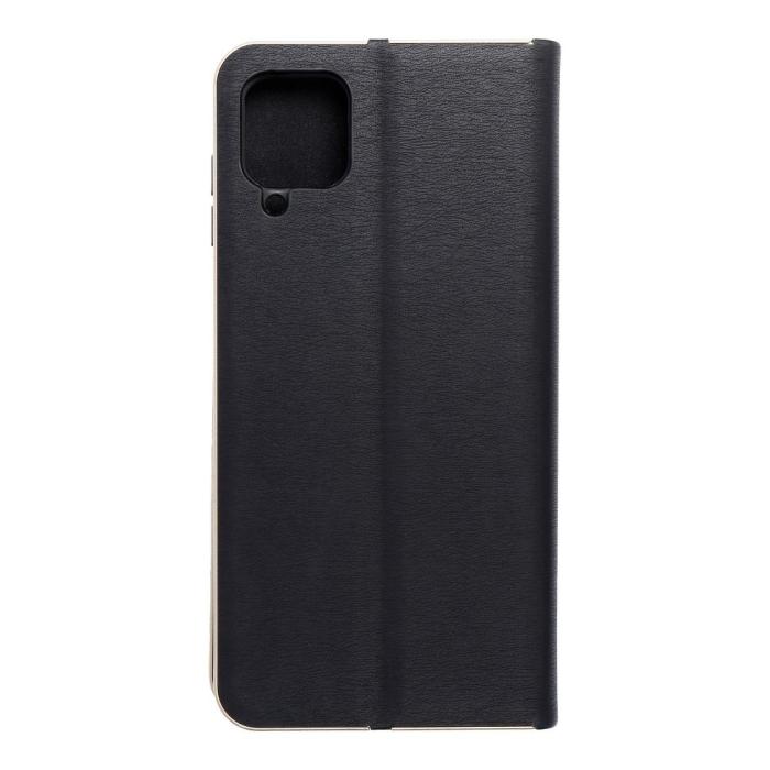 Forcell - Galaxy A12/M12 Plånboksfodral Forcell Luna Gold - Svart