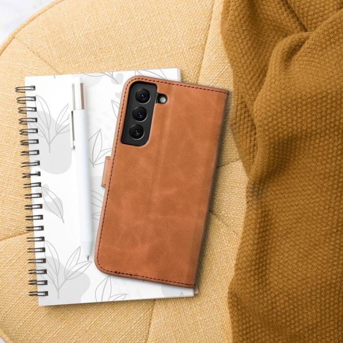 OEM - Galaxy A12/M12 Plånboksfodral Forcell Tender Brun